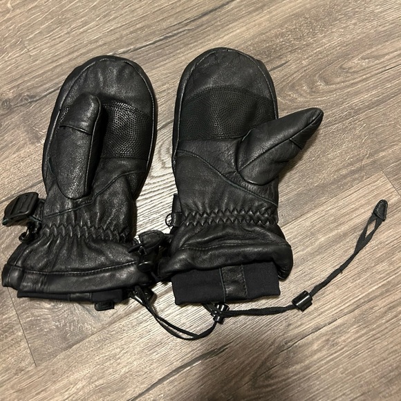 Women’s leather mitten - Picture 2 of 5